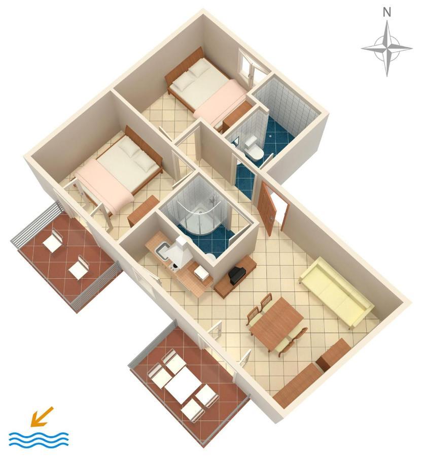 Apartments By The Sea Gradac, Makarska - 6661 Gradac  Εξωτερικό φωτογραφία